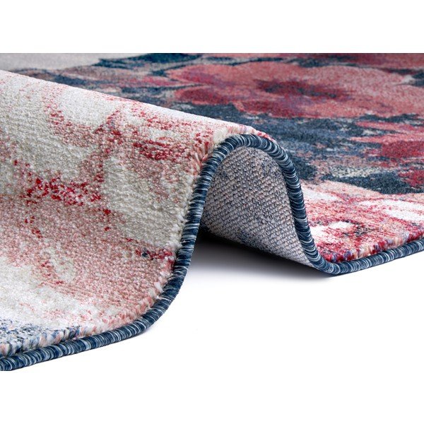 Mėlynos ir raudonos spalvos kilimas Mint Rugs Peony, 200 x 290 cm-image-1