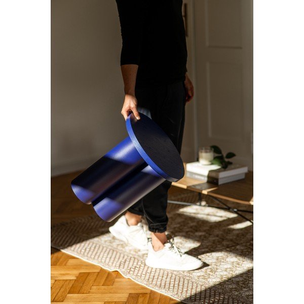 Mėlynos spalvos taburetė Oly – noo.ma-image-2