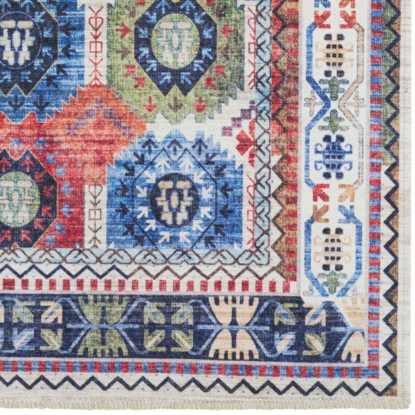 Spalvotas kilimas su dideliu medvilnės kiekiu Nouristan Kilim Masin 120 x 170 cm-image-3