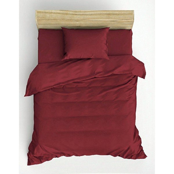 Bordo spalvos viengulė patalynė 200x140 cm Elegant  – Mijolnir-image-2
