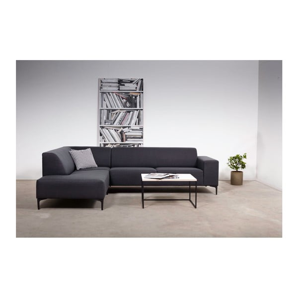 Kampinė sofa antracito spalvos (su kairiuoju kampu) Diva – Scandic-image-1