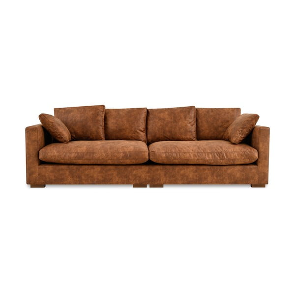 Sofa konjako rudos spalvos 266 cm Comfy – Scandic