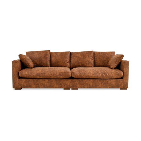 Sofa konjako rudos spalvos 266 cm Comfy – Scandic