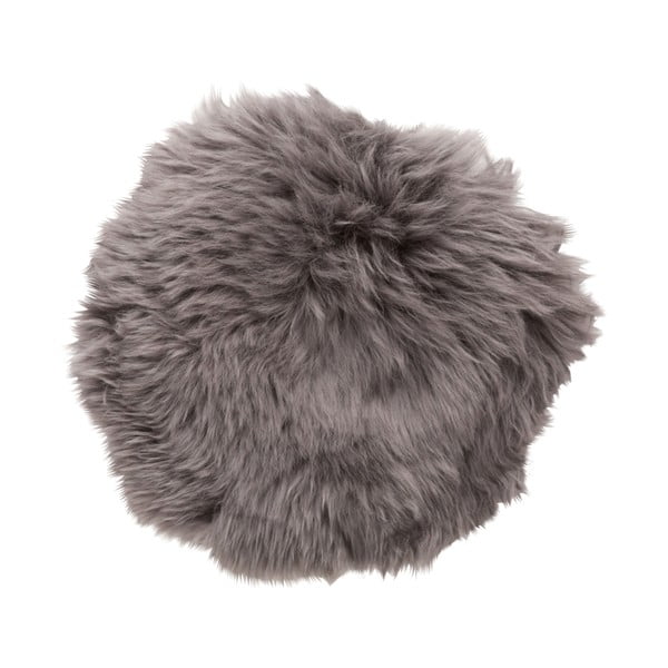 Iš avies kailio sėdynės pagalvėlė ø 38 cm Prim – Hübsch