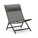 Metalinis sodo krėslas pilkos spalvos Canutells – Kave Home