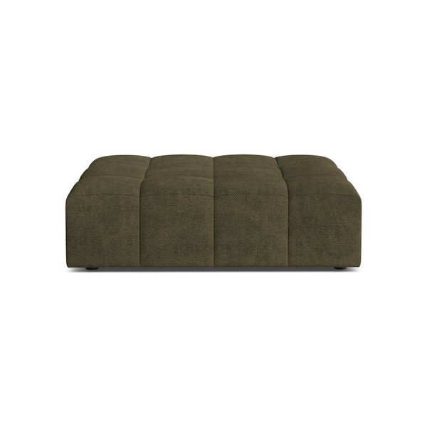 Khaki spalvos taburetė iš šenilinio audinio Chicago – Cosmopolitan Design