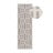 Kilimas pilkos spalvos/kreminės spalvos 80x240 cm Perles Onyx – Elle Decoration