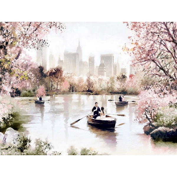 Paveikslas Styler Canvas Romantic Lake, 85 x 113 cm