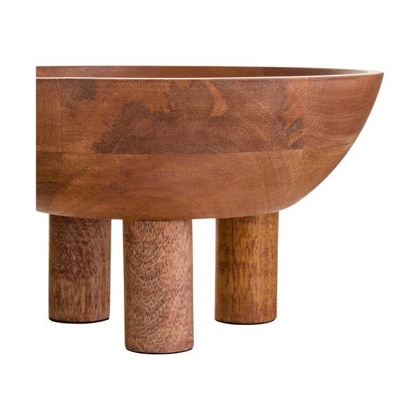 Natūralios spalvos iš medienos dubuo ø 27 cm Kara – Premier Housewares-image-4