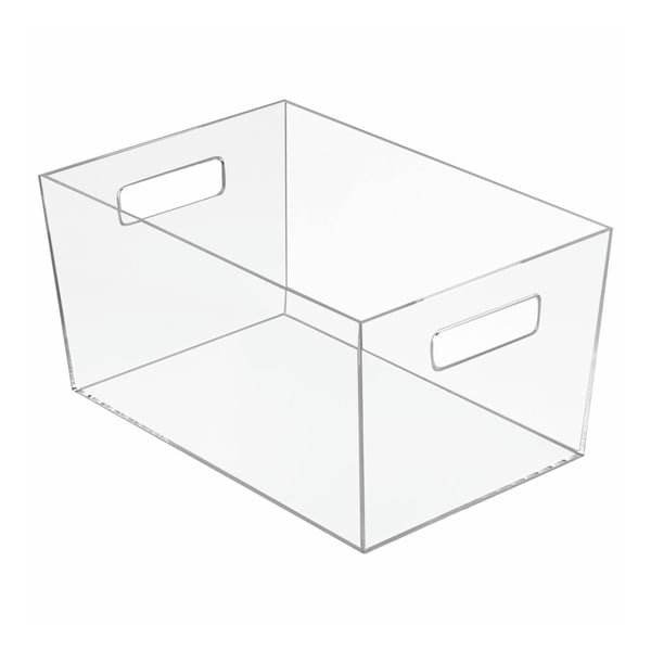 Dėžutė iDesign Clarity, 30,6 x 20,7 cm
