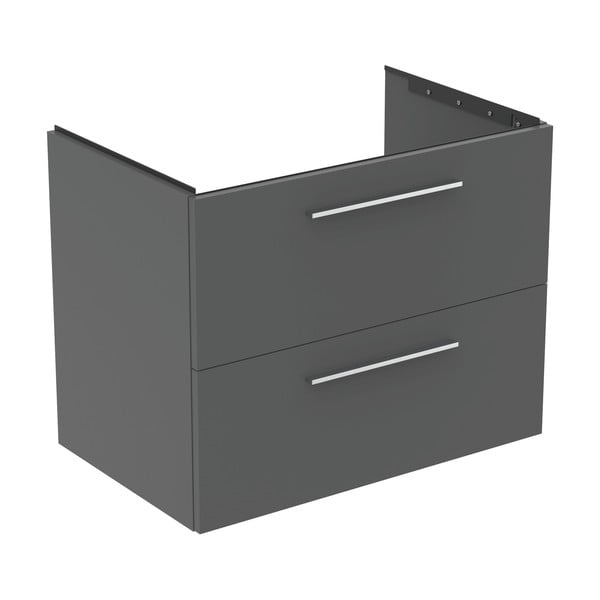 Pakabinama spintelė po kriaukle pilkos spalvos 80x63 cm i.Life B – Ideal Standard-image-3