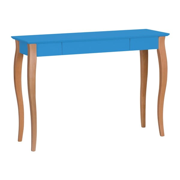 Mėlynas rašomasis stalas "Ragaba Lillo", plotis 105 cm