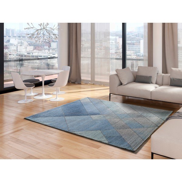 Mėlynas kilimas Universal Dash, 140 x 200 cm-image-1