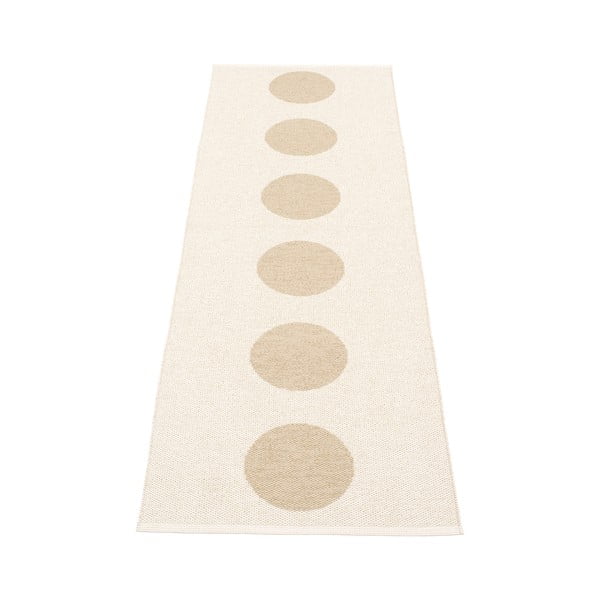 Smėlio spalvos lauko kilimas 70x225 cm Vera Beige – Pappelina-image-2