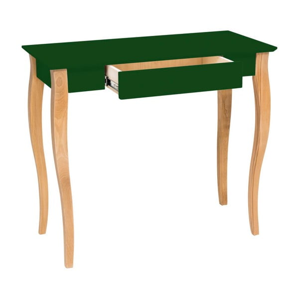 Tamsiai žalias rašomasis stalas "Ragaba Lillo", 85 cm pločio