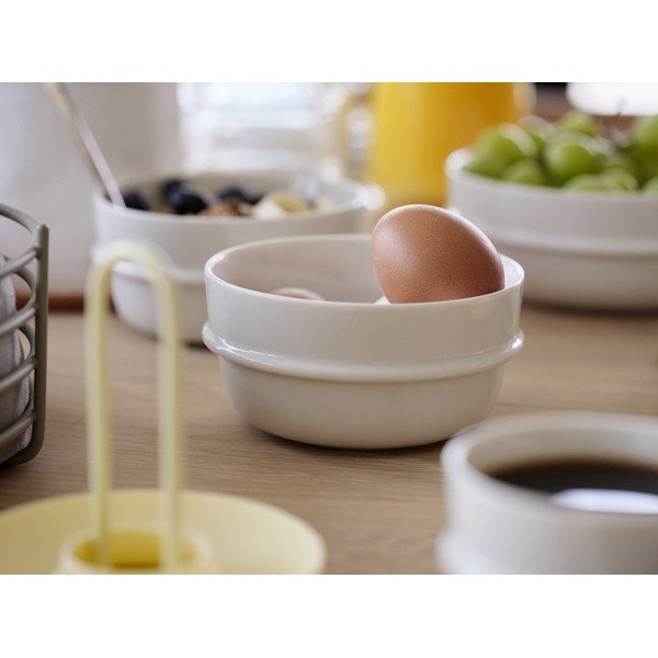 Kreminės spalvos iš porceliano  mažas dubuo 400 ml Eau – Zone-image-1