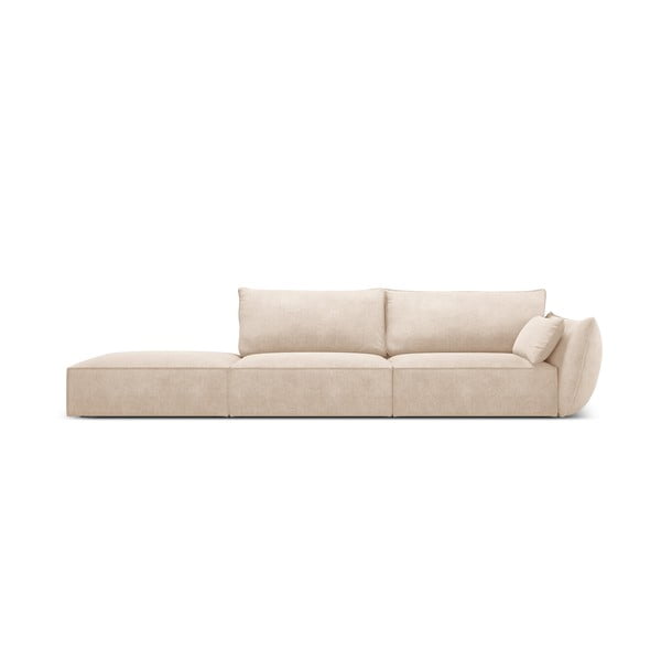 Smėlio spalvos kampinė sofa Vanda - Mazzini Sofas