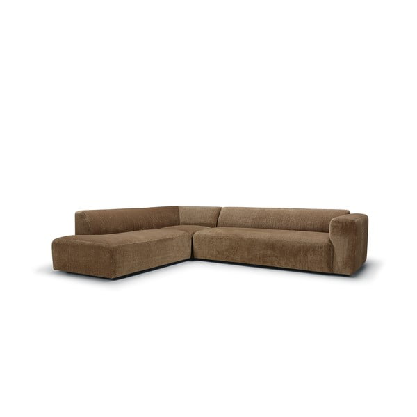 Rudos spalvos iš velveto kampinė sofa (su kairiuoju kampu) Annie – Sits-image-4