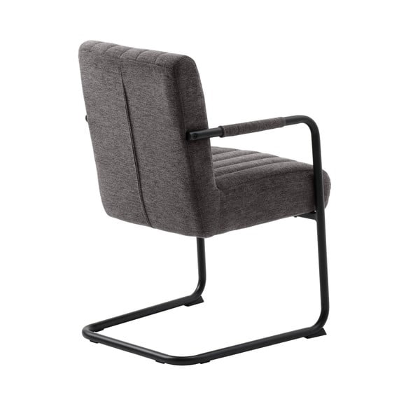 Valgomojo kėdė tamsiai pilkos spalvos Trout – Unique Furniture-image-3