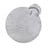 Apvalios formos kilimas šviesiai pilkos spalvos ø 160 cm Panglao New York Light Grey – Elle Decoration
