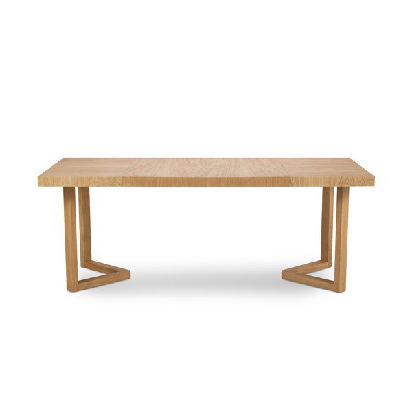 Ąžuolo masyvo kavos staliukas Windsor & Co Sofas Skarde, skersmuo 100 cm-image-2