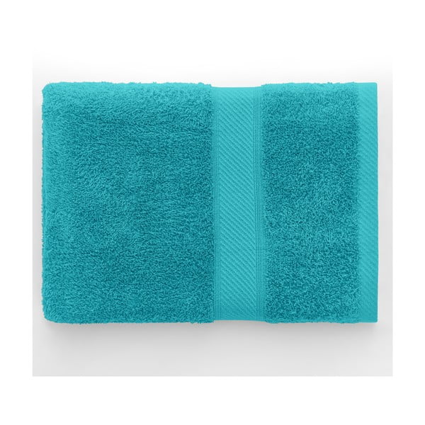 Mėlynos spalvos/turkio spalvos iš frote audinio iš bambuko mišinio rankšluostis 50x100 cm Bamby – DecoKing-image-3
