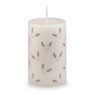 Balta velykinė žvakė Unipar Bunnies, degimo laikas 40 val