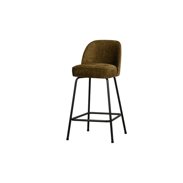 Bronzinės spalvos iš aksomo baro taburetė (sėdynės aukštis 64 cm) Vogue – WOOOD-image-1