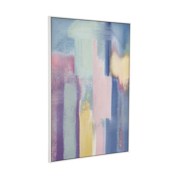 Paveikslas su rėmeliu/tapyba ant drobės 83x123 cm Astratto – Premier Housewares-image-4