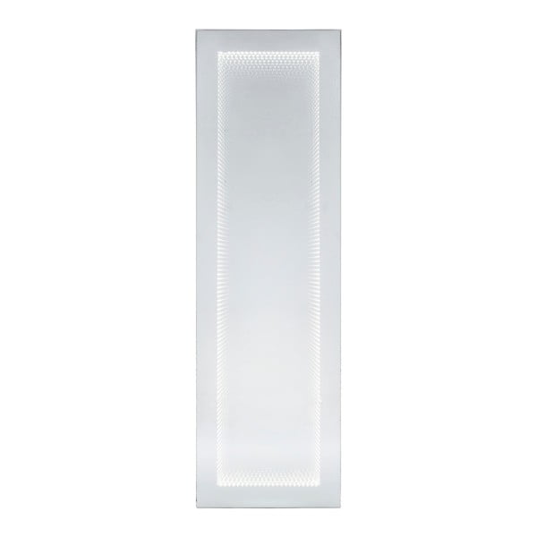 Sieninis veidrodis su LED apšvietimu "Kare Design Infinity", 180 x 55 cm
