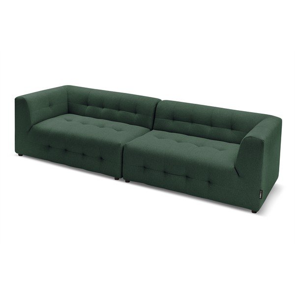 Tamsiai žalia sofa 324 cm Kleber - Bobochic Paris-image-3