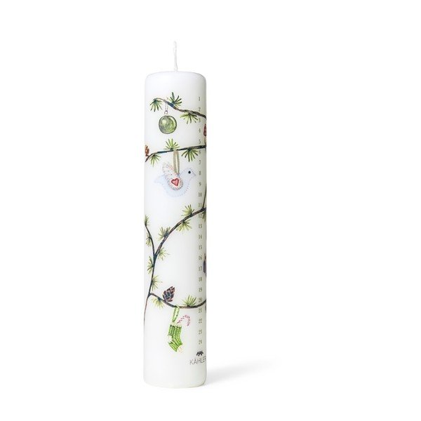 Žvakė degimo laikas 56 h su Kalėdų motyvu Hammershøi Christmas – Kähler Design-image-3