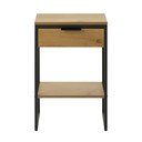 Šoninis stalas iš ąžuolo 30x40 cm Cesura – Unique Furniture