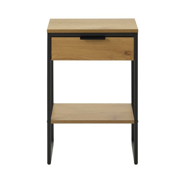 Šoninis stalas iš ąžuolo 30x40 cm Cesura – Unique Furniture