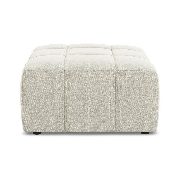 Smėlio spalvos taburetė iš boucle Aloha – Makamii