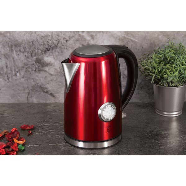 Raudonas virdulys 1,7 l Burgundy Metallic Line - BerlingerHaus-image-1