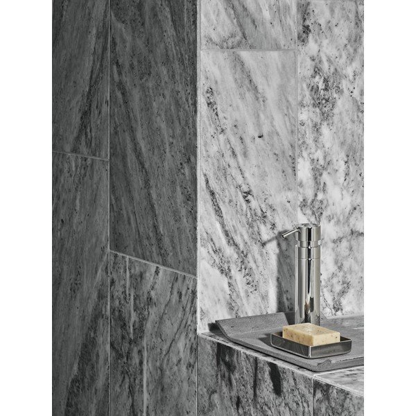 Sieninis iš nerūdijančio plieno muilo dozatorius blizgios sidabrinės spalvos 100 ml Nexio – Blomus-image-4