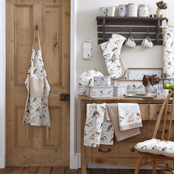 Medvilninė prijuostė Cooksmart ® Dawn Chorus Manekenas-image-1