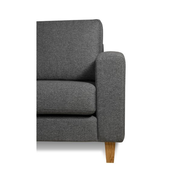 Tamsiai pilka kampinė sofa (kairysis kampas) Focus - Scandic-image-3