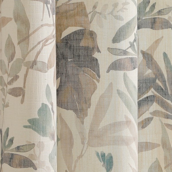 Kreminės spalvos/pilkai mėlynos spalvos užuolaida 135x250 cm Celesta – Restilo-image-2