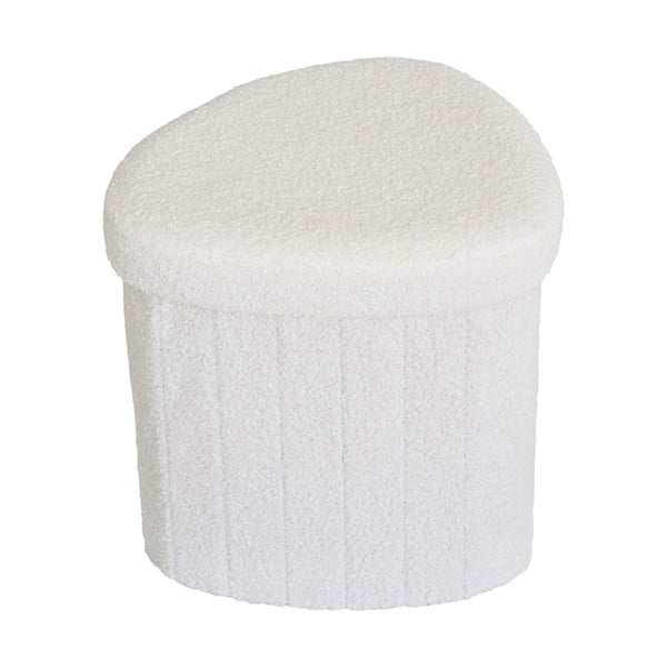 Baltos spalvos iš boucle pufas Medford – House Nordic-image-4