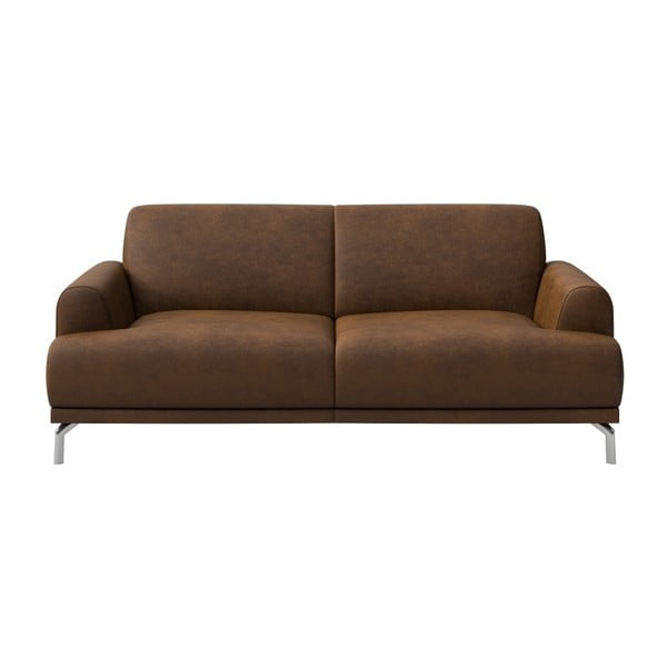 Rudos odos imitacijos sofa MESONICA Puzo, 170 cm