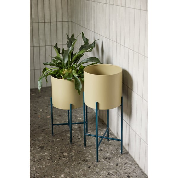 Iš metalo gėlių vazonų dangteliai 2 vnt. ø 25 cm Airy – Hübsch-image-2