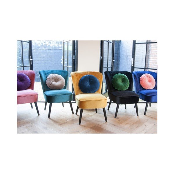 Violetinė medvilninė pagalvėlė PT LIVING, ⌀ 45 cm-image-2