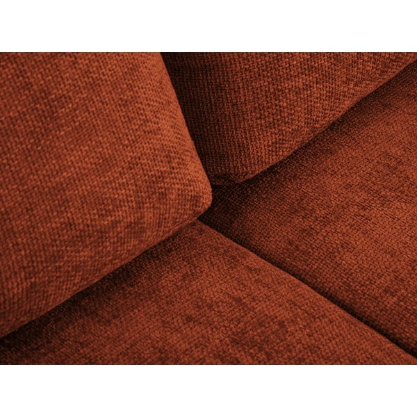 Sofa oranžinės spalvos 240 cm Matera – Cosmopolitan Design-image-1