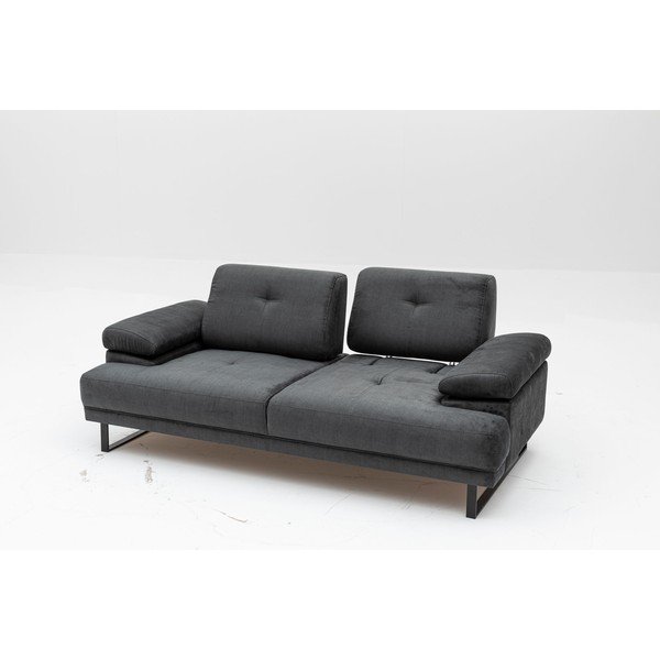 Sofa tamsiai pilkos spalvos 199 cm Mustang – Balcab Home-image-2