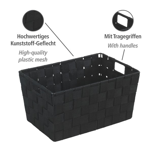 Juodas krepšys Wenko Adria, 20 x 30 cm-image-3