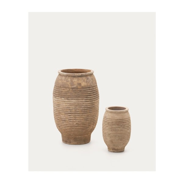 Vazonai iš terakotos 2 vnt. ø 54 cm Llonga – Kave Home-image-2