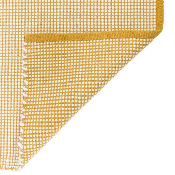 Geltonas kilimas su vilna 170x110 cm Bergen - Nattiot-image-4