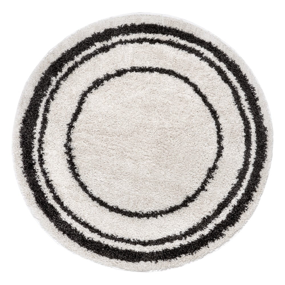 Kreminės baltos spalvos kilimas Mint Rugs Essential Alfie, ø 160 cm